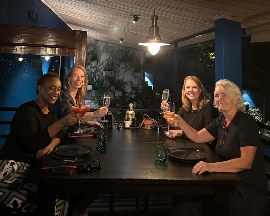 Discover Kigali's Nightlife with Aline - Meeting Aline at Tania’s Restaurant (and why that matters)