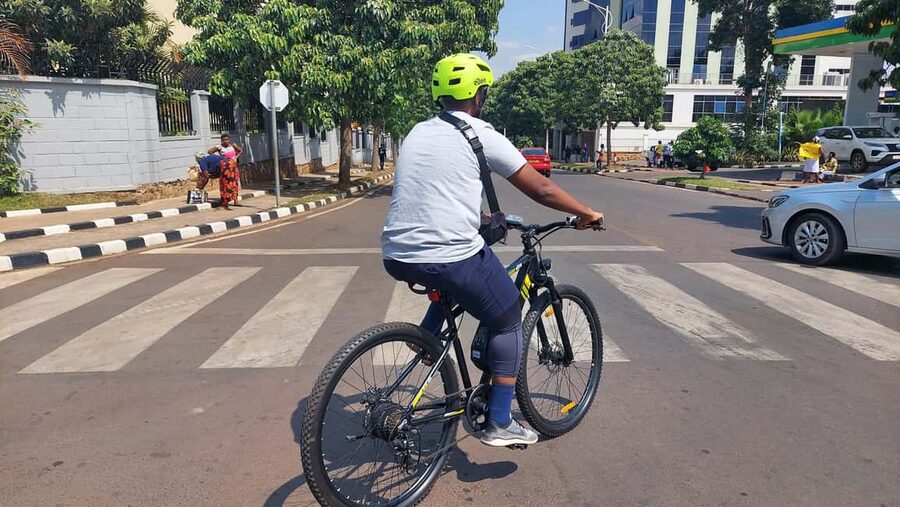 Kigali E-Bike City Tour with Breakfast - E-bikes, helmets, and the all-important question: will you get tired