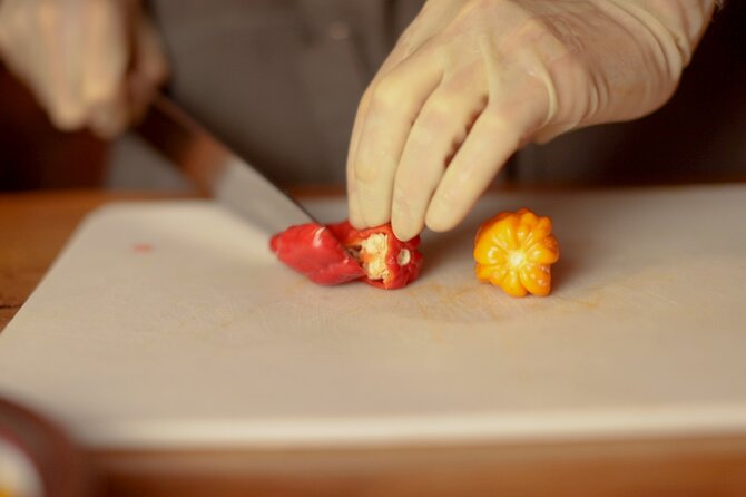 Kigali: Learn How to Make Hot Sauce from Scratch - Bottling up your chili sauce to take home