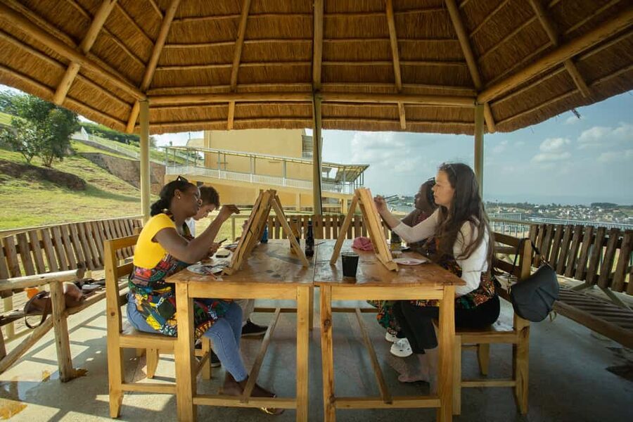 Kigali:Traditional Imigongo Painting with an Incredible View - Who This Works For, and Who Should Skip